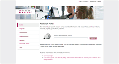 Desktop Screenshot of forschung.uni-kassel.de